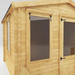Mercia 3.3 X 3.7m Sherwood Log Cabin -Elise Bloom 12820083 1155023718242353