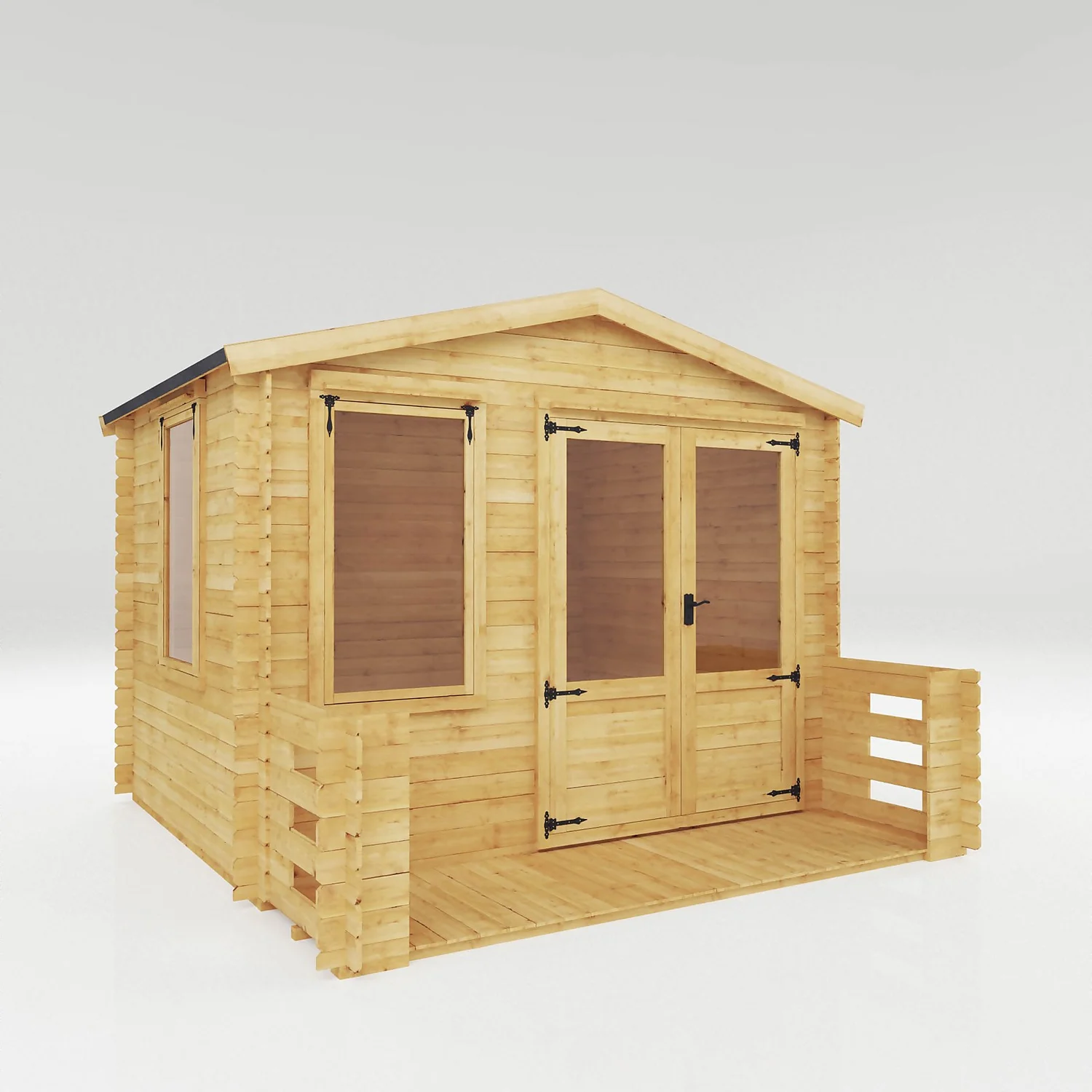 Mercia 3.3m X 3.4m Sherwood 19mm Cabin 3 Mercia 3.3m X 3.4m Sherwood 19mm Cabin