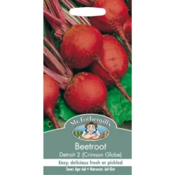 Mr. Fothergill's Beetroot Detroit 2 Crimson Globe Seeds