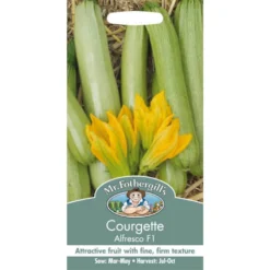 Mr. Fothergill's Courgette Alfresco F1 Seeds