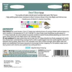 Mr. Fothergill's Dwarf Bean Ferrari Vegetable Seeds -Elise Bloom 12820501 1254833169635924