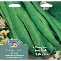 Mr. Fothergill's Runner Bean Mergoles Seeds