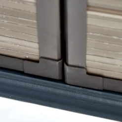 Keter Scala 6 X 8ft Outdoor Garden Apex Storage Shed - Brown -Elise Bloom 12820748 1244909431157059