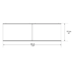 Palram - Canopia Canopy Aquila 3000 Grey Clear 16 Palram - Canopia Canopy Aquila 3000 Grey Clear -Elise Bloom 12821841 9074833200152815