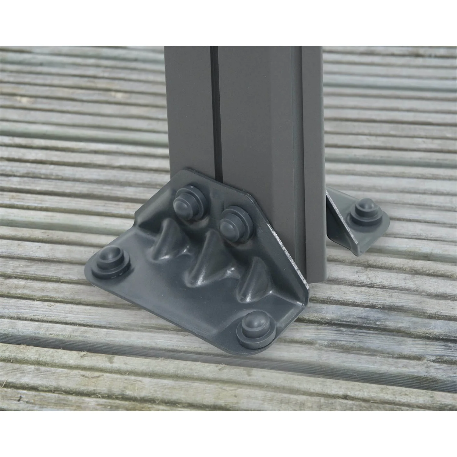 Palram - Canopia Milano 4300 Garden Gazebo Grey Bronze 7 Palram - Canopia Milano 4300 Garden Gazebo Grey Bronze - Image 5