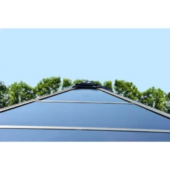 Palram - Canopia Roma Hexagonal Garden Gazebo Grey 12 Palram - Canopia Roma Hexagonal Garden Gazebo Grey -Elise Bloom 12821930 1404833174889818