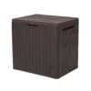 Keter City Outdoor Garden Storage Box 113L - Brown 1 Keter City Outdoor Garden Storage Box 113L - Brown -Elise Bloom 12822290 1324900073724420