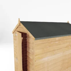 Mercia 6 X 4ft Overlap Apex Windowless Shed -Elise Bloom 12822306 1195033314351482