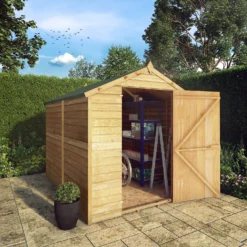 Mercia 8 X 6ft Overlap Apex Windowless Shed 13 Mercia 8 X 6ft Overlap Apex Windowless Shed -Elise Bloom 12822307 1005033256148458