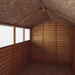 Mercia 8 X 6ft Overlap Double Door Apex Shed -Elise Bloom 12822309 1595029433404374