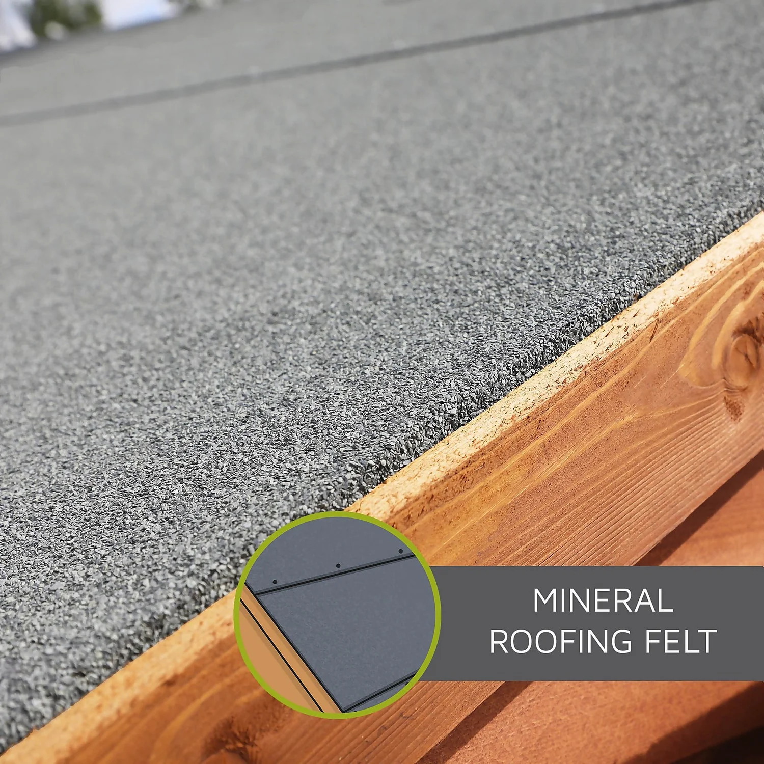 Mercia 7 X 5ft Overlap Pent Shed - Incl. Installation 9 Mercia 7 X 5ft Overlap Pent Shed - Incl. Installation - Image 7