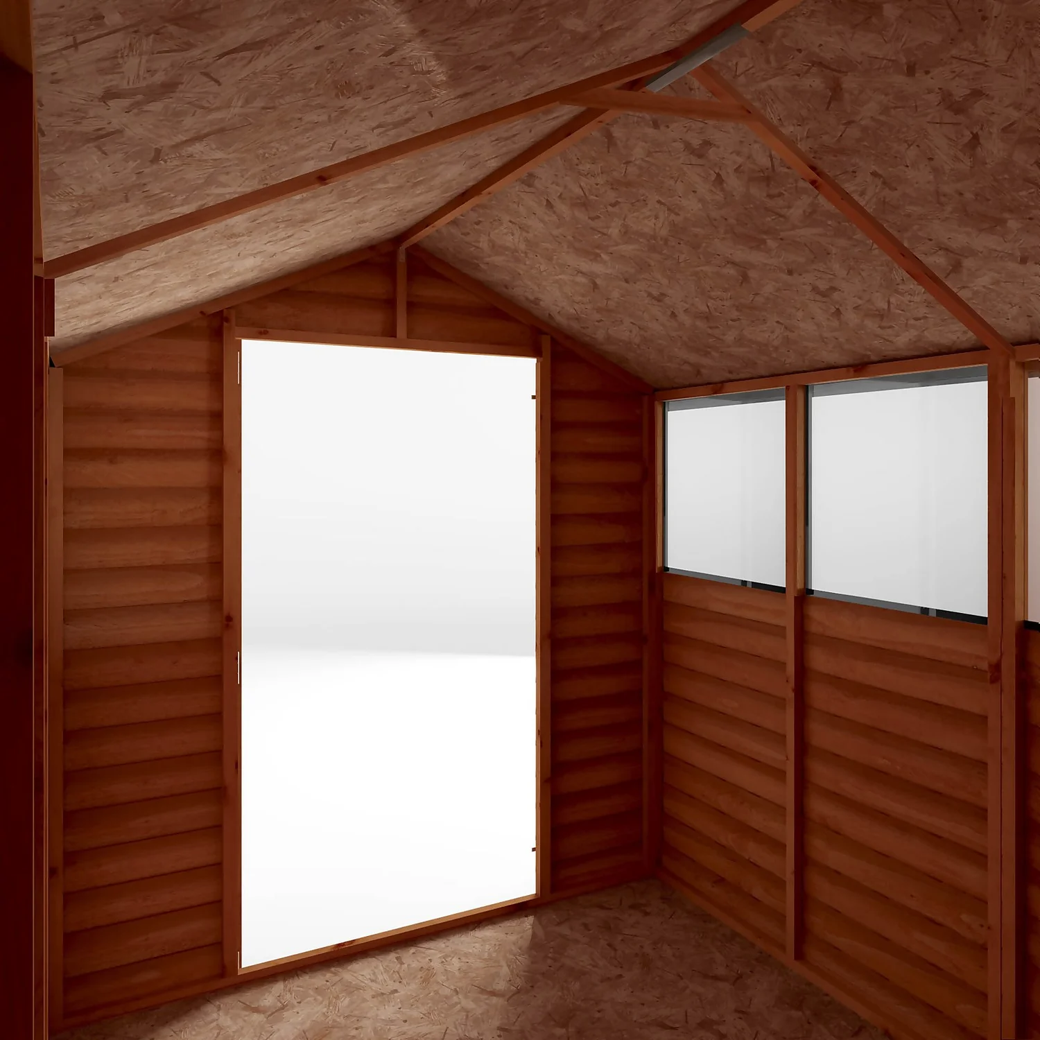 Mercia 8 X 6ft Overlap Apex Shed - Incl. Installation 6 Mercia 8 X 6ft Overlap Apex Shed - Incl. Installation - Image 4