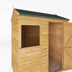 Mercia 6 X 4ft Overlap Reverse Apex Shed 15 Mercia 6 X 4ft Overlap Reverse Apex Shed -Elise Bloom 12822436 9544980392571924