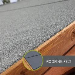 Mercia 12 X 8ft Overlap Apex Windowless Shed -Elise Bloom 12822437 1234833224052564