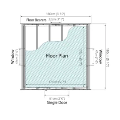 Mercia 6x6ft Dutch Style Playhouse - Installation Included 20 Mercia 6x6ft Dutch Style Playhouse - Installation Included -Elise Bloom 12822460 4675018266914630