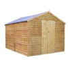 Mercia 12 X 8ft Overlap Apex Windowless Shed - Installation Included 2 Mercia 12 X 8ft Overlap Apex Windowless Shed - Installation Included -Elise Bloom 12822594 1174831970865795