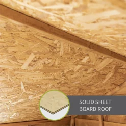 Mercia 12 X 8ft Overlap Apex Windowless Shed - Installation Included -Elise Bloom 12822594 1384840999577694