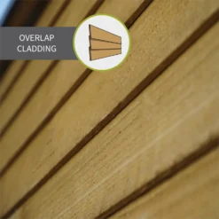 Mercia 12 X 8ft Overlap Apex Windowless Shed - Installation Included -Elise Bloom 12822594 1574833224317401