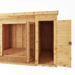 Mercia 12 X 8ft Garden Room With Side Shed - Incl. Installation -Elise Bloom 12822601 6314983778132377