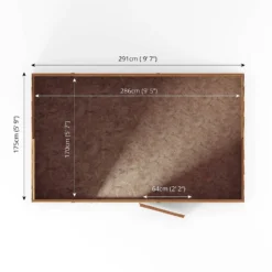 Mercia 10 X 6ft Overlap Reverse Apex Shed - Installation Included -Elise Bloom 12822603 3534980392129535