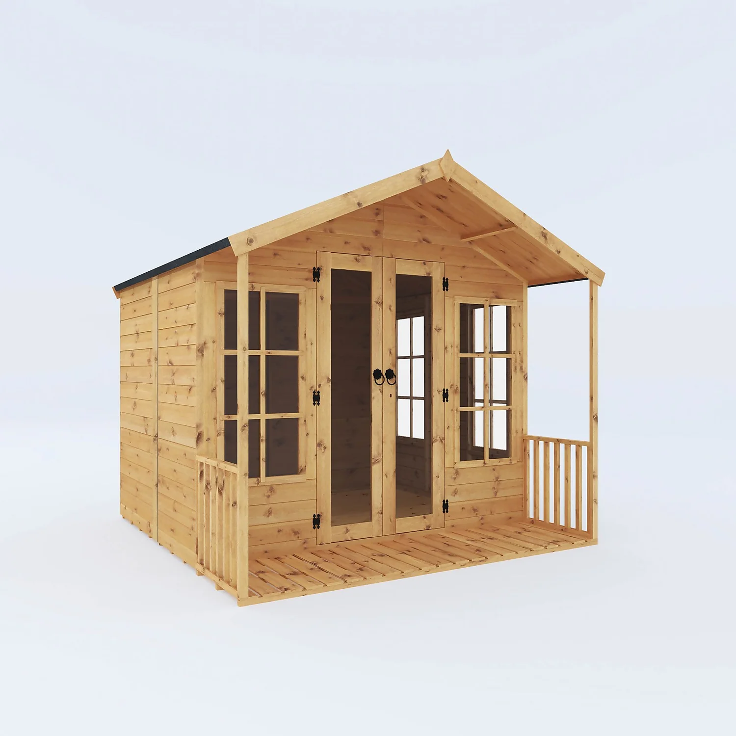 Mercia 8 X 8ft Traditional Summerhouse - Installation Included 3 Mercia 8 X 8ft Traditional Summerhouse - Installation Included