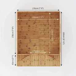 Mercia 10 X 8ft Traditional Summerhouse - Installation Included 21 Mercia 10 X 8ft Traditional Summerhouse - Installation Included -Elise Bloom 12822787 1645040028910628