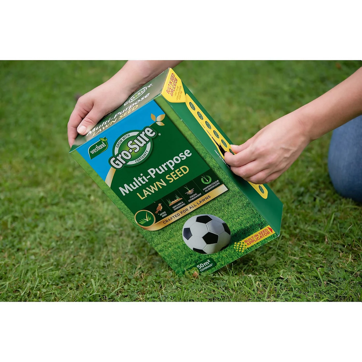 Gro-Sure Multi Purpose Lawn Seed -50m² 4 Gro-Sure Multi Purpose Lawn Seed -50m² - Image 2