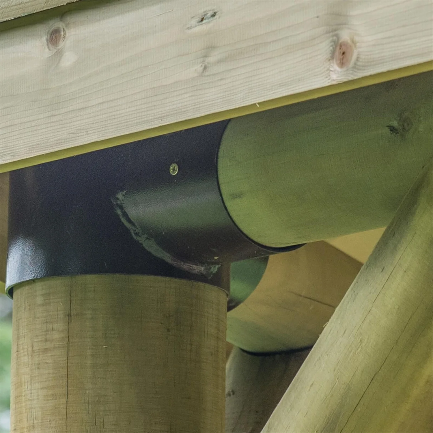 Forest (Installation Included) Thatch Roof Furnished Gazebo - 3m - Green 7 Forest (Installation Included) Thatch Roof Furnished Gazebo - 3m - Green - Image 5