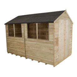 Forest 10 X 6ft Overlap Pressure Treated Double Door Apex Shed 14 Forest 10 X 6ft Overlap Pressure Treated Double Door Apex Shed -Elise Bloom 12823857 2084833221504745