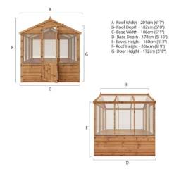 Mercia 6 X 6ft Traditional Greenhouse - Incl. Installation 20 Mercia 6 X 6ft Traditional Greenhouse - Incl. Installation -Elise Bloom 12825394 1185028839953638
