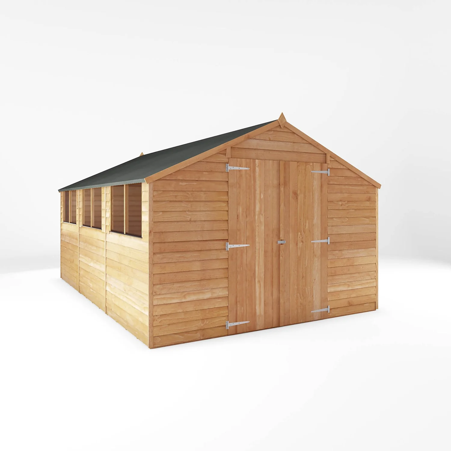 Mercia 15 X 10ft Overlap Apex Shed - Incl. Installation 3 Mercia 15 X 10ft Overlap Apex Shed - Incl. Installation