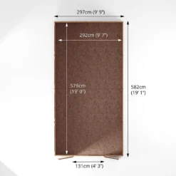 Mercia 20 X 10ft Overlap Apex Shed - Incl. Installation -Elise Bloom 12825399 1155047801317786