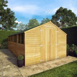 Mercia 20 X 10ft Overlap Apex Shed - Incl. Installation -Elise Bloom 12825399 1685047800669699
