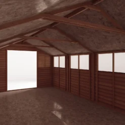 Mercia 20 X 10ft Overlap Apex Shed - Incl. Installation -Elise Bloom 12825399 7635047800966975