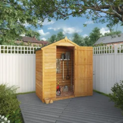Mercia 5 X 3ft Overlap Apex Windowless Shed - Incl. Installation 13 Mercia 5 X 3ft Overlap Apex Windowless Shed - Incl. Installation -Elise Bloom 12825400 1165012835640242