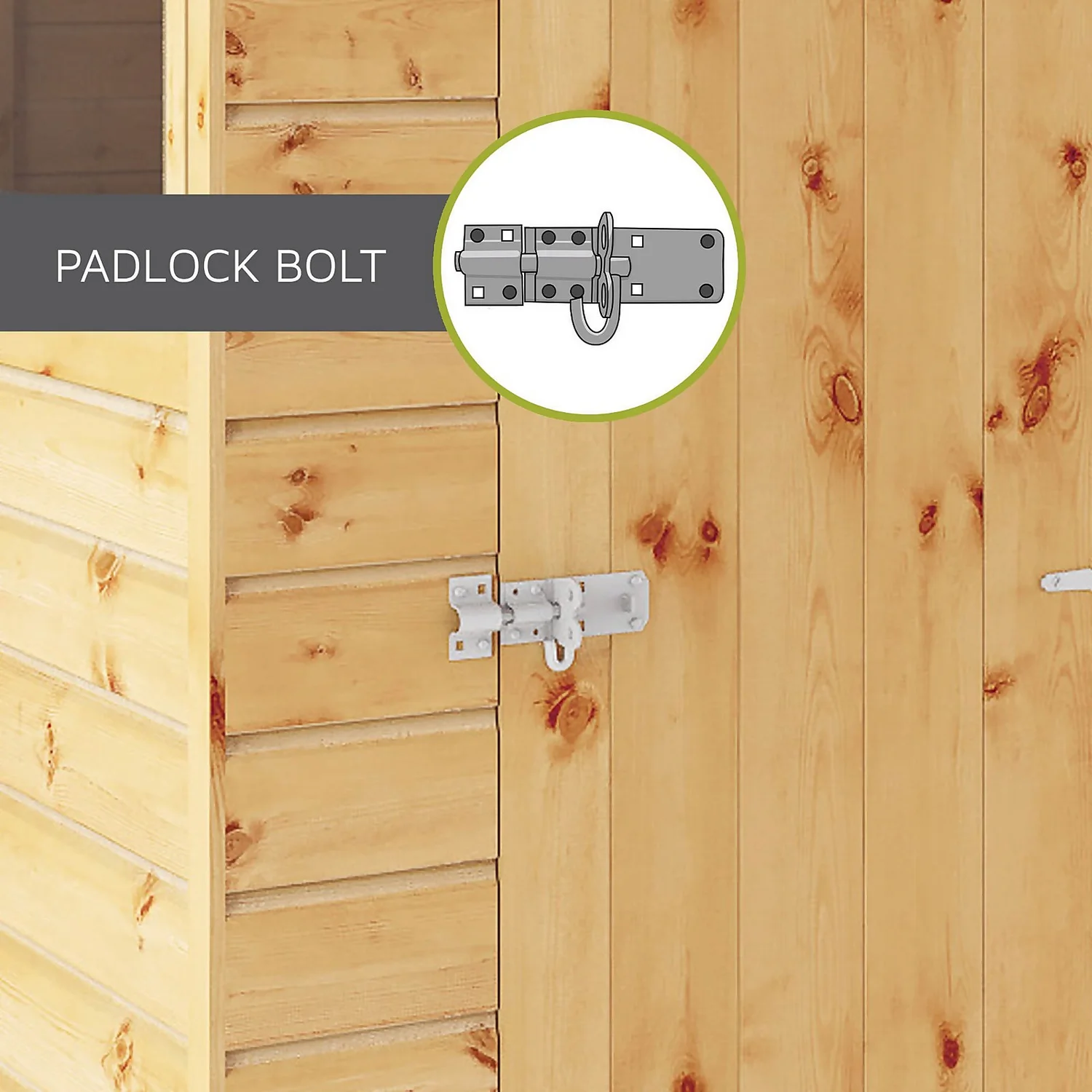 Mercia 4 X 6ft Shiplap Apex Shed - Included Installation 11 Mercia 4 X 6ft Shiplap Apex Shed - Included Installation - Image 9