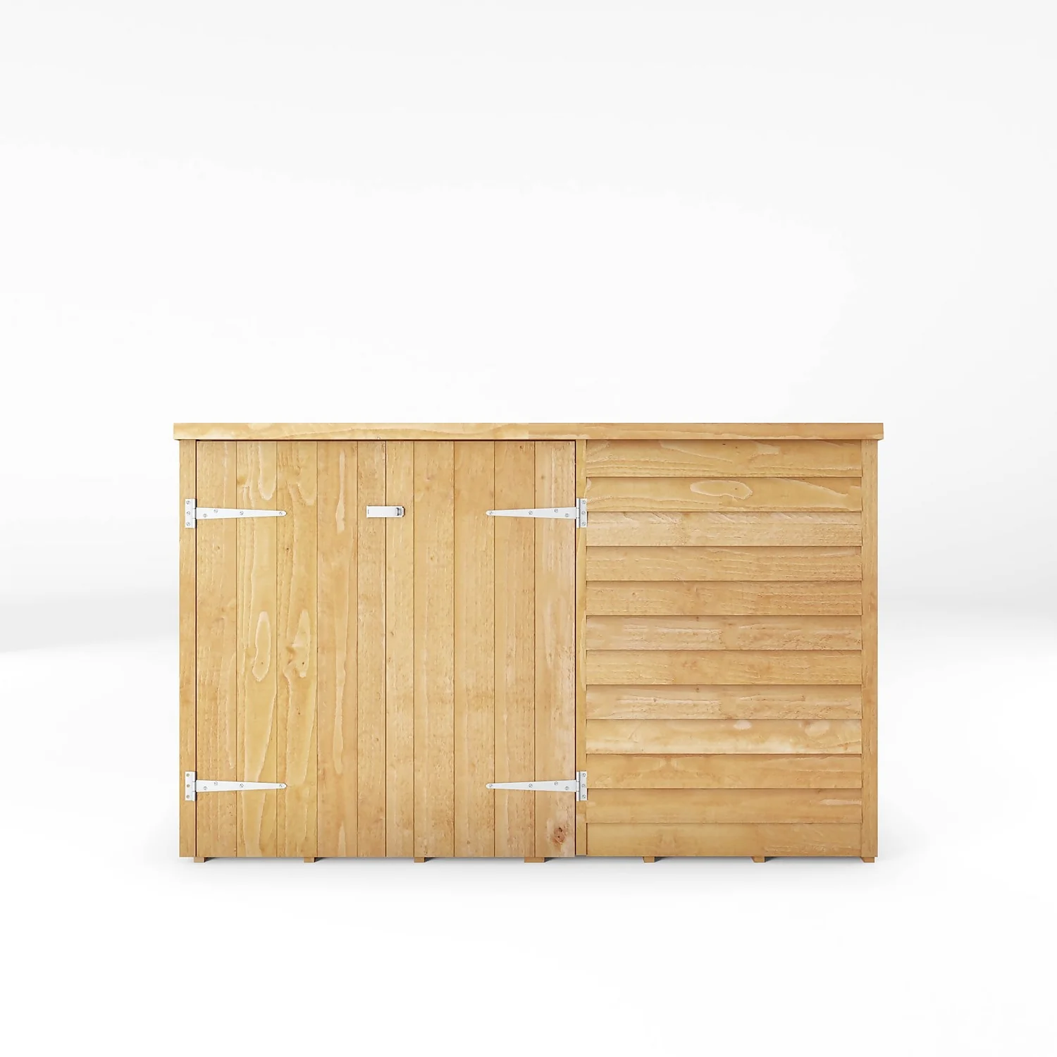 Mercia 6 X 4ft Overlap Pent Bike Shed - Incl. Installation 5 Mercia 6 X 4ft Overlap Pent Bike Shed - Incl. Installation - Image 3