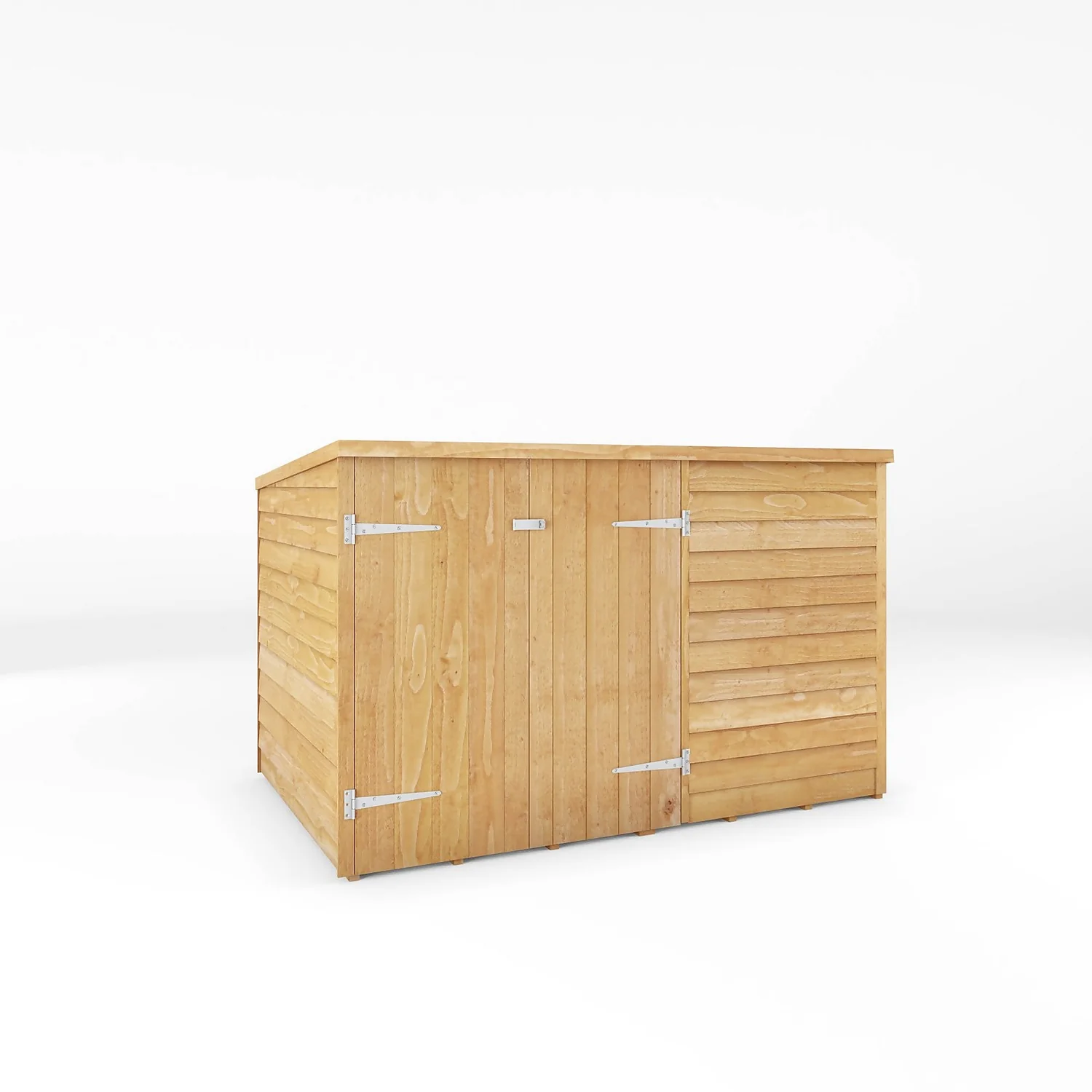 Mercia 6 X 4ft Overlap Pent Bike Shed - Incl. Installation 3 Mercia 6 X 4ft Overlap Pent Bike Shed - Incl. Installation