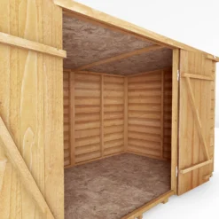 Mercia 6 X 4ft Overlap Pent Bike Shed - Incl. Installation 16 Mercia 6 X 4ft Overlap Pent Bike Shed - Incl. Installation -Elise Bloom 12825547 3514989186722643