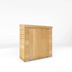 Elise Bloom 18 Mercia 6 X 2ft 6in Overlap Pent Storage Shed - Incl. Installation