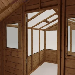 Mercia 12 X 6ft Traditional Apex Greenhouse Combi - Installation Included 16 Mercia 12 X 6ft Traditional Apex Greenhouse Combi - Installation Included -Elise Bloom 12825710 1384976511110415