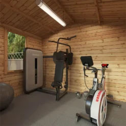 Mercia (Installation Included) 3.3x3.4m Sherwood 19mm Log Cabin 15 Mercia (Installation Included) 3.3x3.4m Sherwood 19mm Log Cabin -Elise Bloom 12825715 1974833219155175