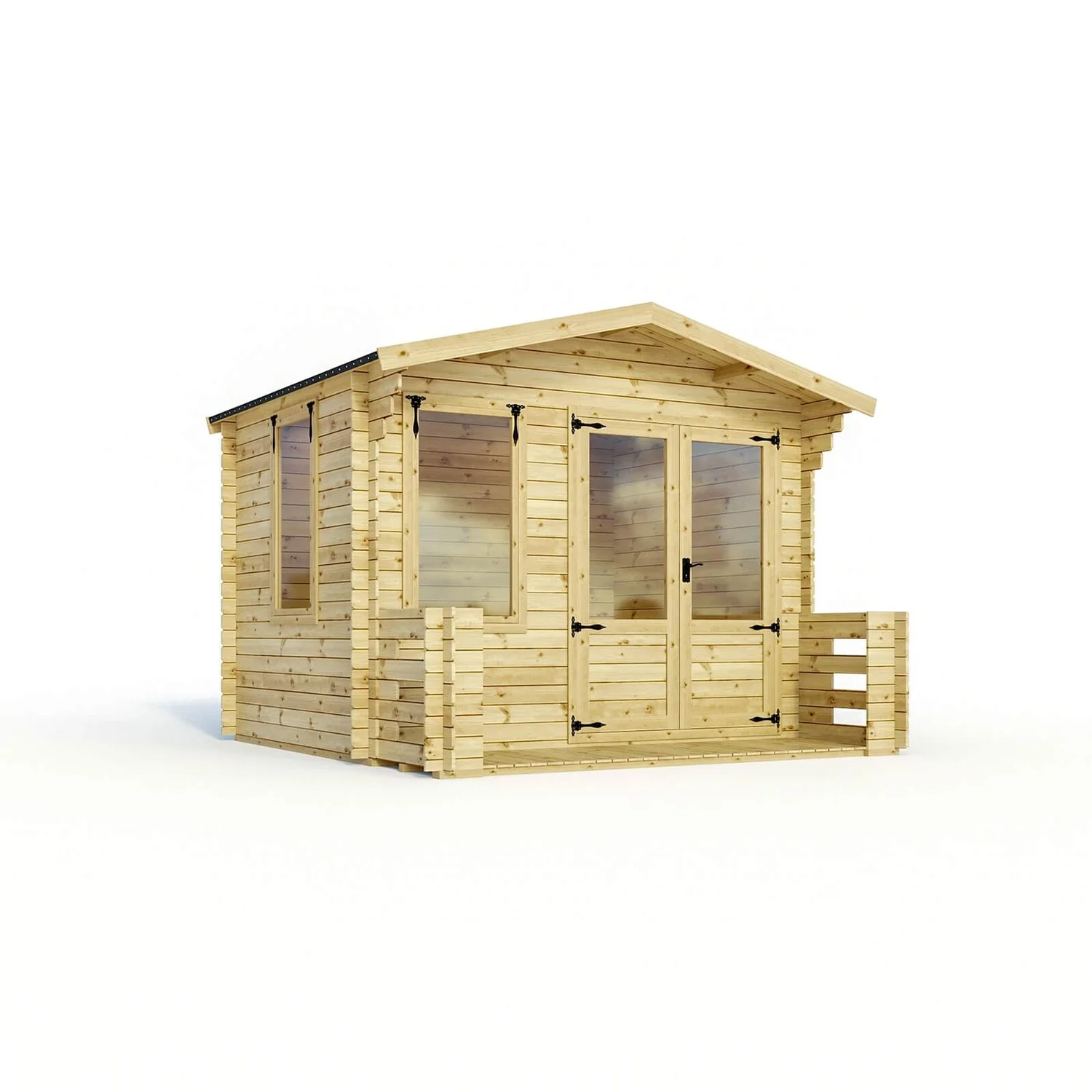 Mercia (Installation Included) 3.3x3.4m Sherwood 19mm Log Cabin 3 Mercia (Installation Included) 3.3x3.4m Sherwood 19mm Log Cabin