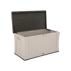 Lifetime Outdoor Plastic Garden Storage Box - 439 Litres 11 Lifetime Outdoor Plastic Garden Storage Box - 439 Litres -Elise Bloom 12826335 1344856525478531