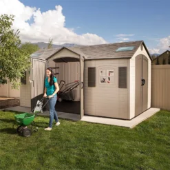 Lifetime 15 X 8ft Outdoor Storage Shed 10 Lifetime 15 X 8ft Outdoor Storage Shed -Elise Bloom 12826444 1425012584173540