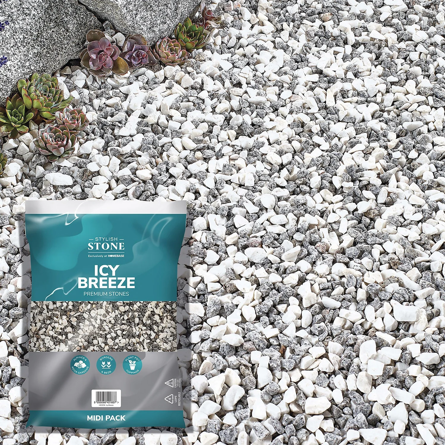 Stylish Stone Icy Breeze - Midi Pack - 9kg 2 Stylish Stone Icy Breeze - Midi Pack - 9kg