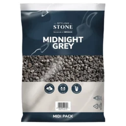 Stylish Stone Midnight Grey - Midi Pack - 9kg -Elise Bloom 12826536 6444902951245481