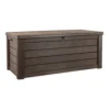Keter Westwood Outdoor Garden Storage Box 570L - Brown 2 Keter Westwood Outdoor Garden Storage Box 570L - Brown -Elise Bloom 12828828 1054909891481490