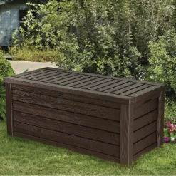 Keter Westwood Outdoor Garden Storage Box 570L - Brown 12 Keter Westwood Outdoor Garden Storage Box 570L - Brown -Elise Bloom 12828828 6994858568444073