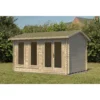 Chiltern 4.0m X 3.0m Log Cabin Single Glazed 24kg Felt, No Underlay 1 Chiltern 4.0m X 3.0m Log Cabin Single Glazed 24kg Felt, No Underlay -Elise Bloom 12832758 1934831960490637